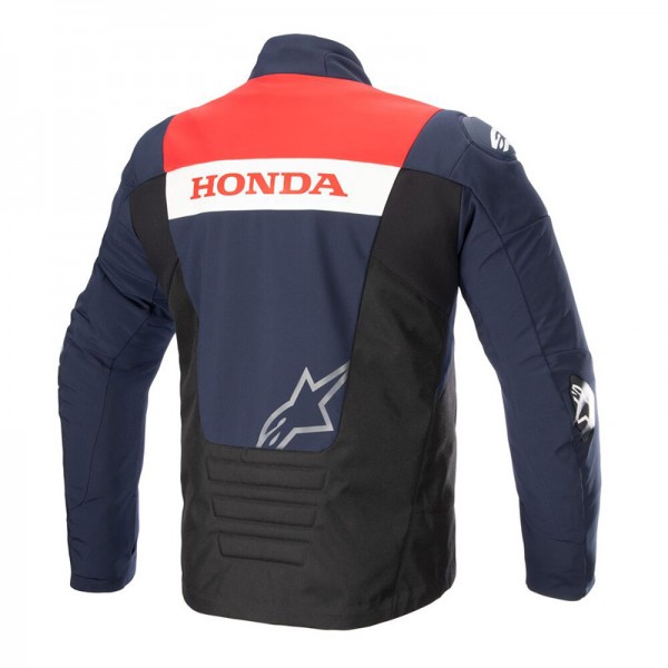 ALPINESTARS HONDA SMX WATERPROOF NAVY BLACK JACKET 