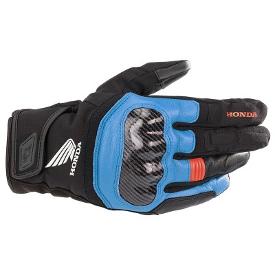 ALPINESTARS HONDA SMX Z DRYSTAR BLUE GLOVES ALPINESTARS HONDA SMX Z DRYSTAR BLUE GLOVES
