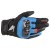 ALPINESTARS HONDA SMX Z DRYSTAR BLUE GLOVES