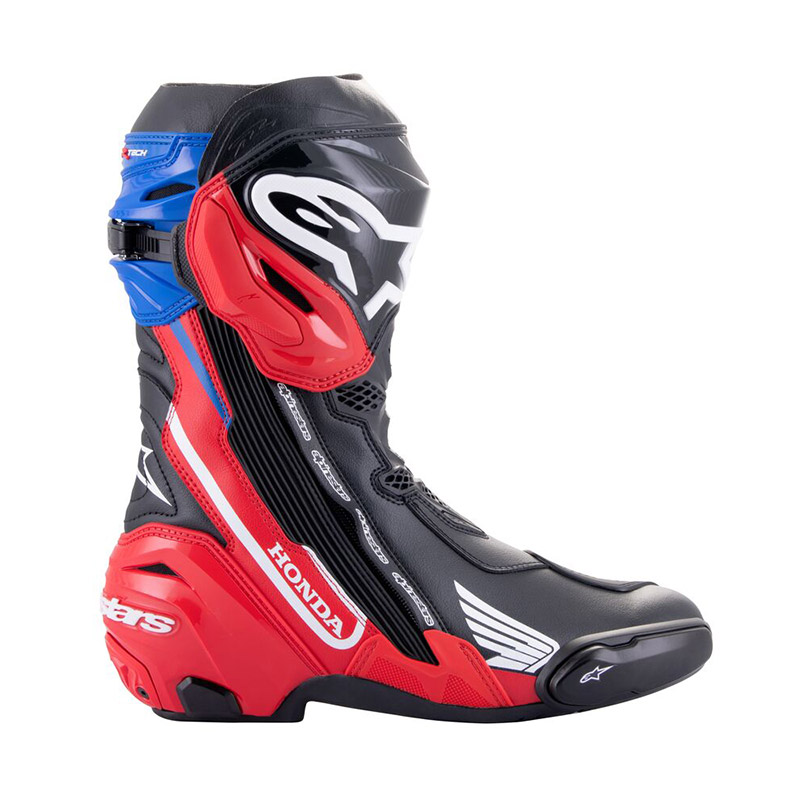 Alpinestars Honda Supertech R Red Blue Boots