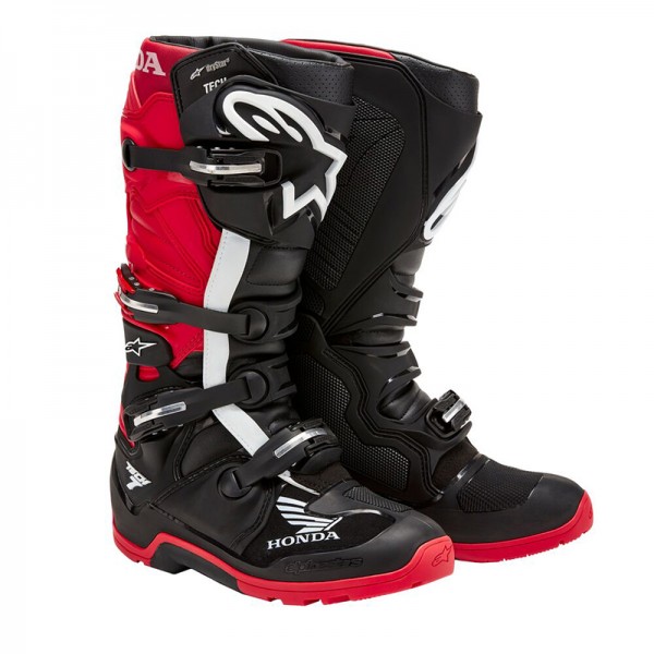 ALPINESTARS HONDA TECH 7 ENDURO DRYSTAR RED BOOTS