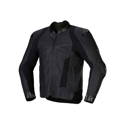 ALPINESTARS MISSILE V3 LEATHER BLACK JACKET