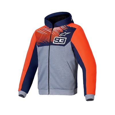 ALPINESTARS MM93 CHROME V2 SPORT RED FLUO HOODIE