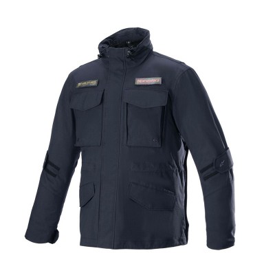 ALPINESTARS MO.ST.EQ FIELD WP PRIMALOFT BLACK JACKET