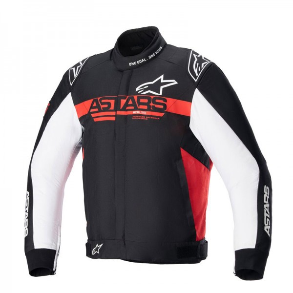 ALPINESTARS MONZA SPORT BLACK RED WHITE JACKET 