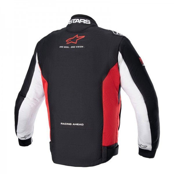 ALPINESTARS MONZA SPORT BLACK RED WHITE JACKET 