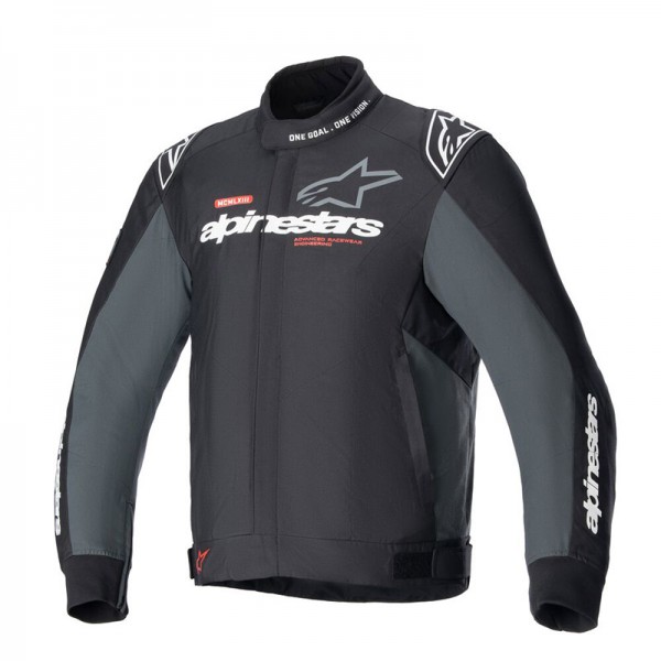 ALPINESTARS MONZA SPORT BLACK TAP GREY JACKET 