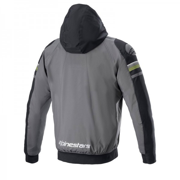 ALPINESTARS SEKTOR V2 TECH HOODIE GREY BLACK JACKET