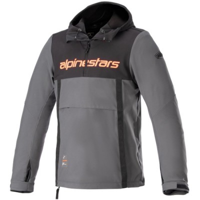 ALPINESTARS SHERPA BLACK TAR GRAY RED FLUO JACKET