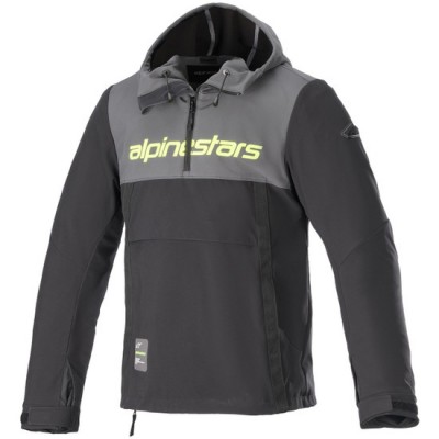 ALPINESTARS SHERPA TAR GRAY BLACK YELLOW FLUO JACKET