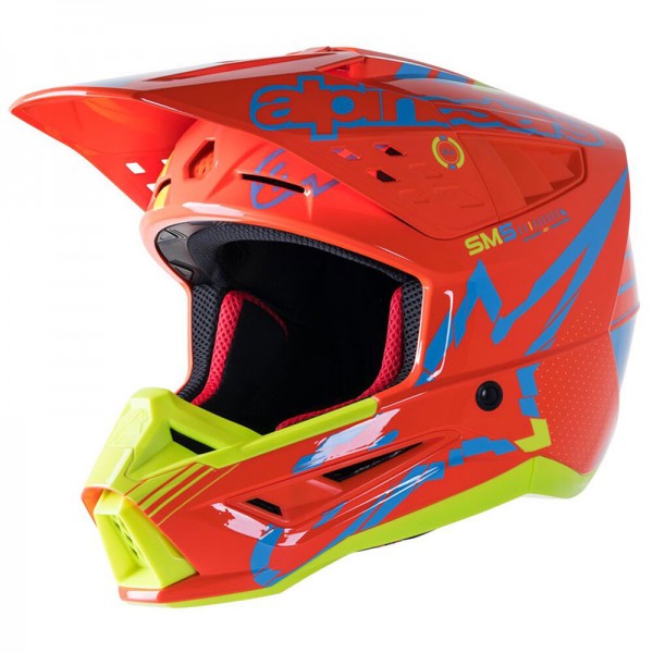 ALPINESTARS S-M5 ACTION ORANGE FLUO HELMET