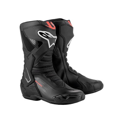 ALPINESTARS SMX-6 V3 BLACK RED BOOTS