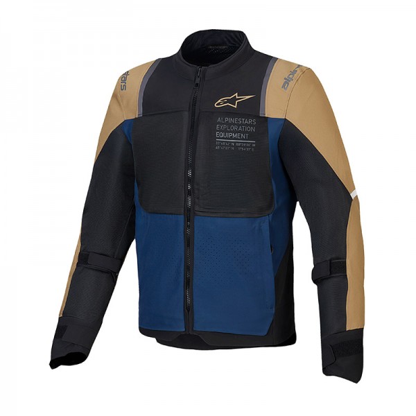 ALPINESTARS ST-2 AIR BLUE KHAKI JACKET