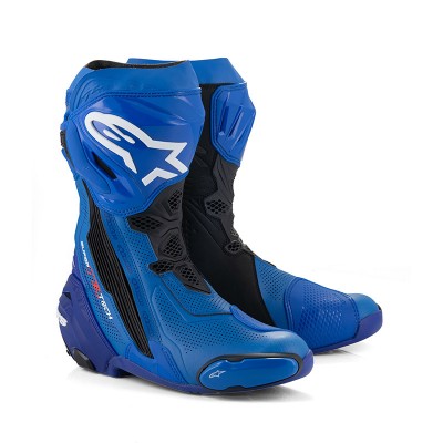 ALPINESTARS SUPERTECH R VENTED BLUE BOOTS