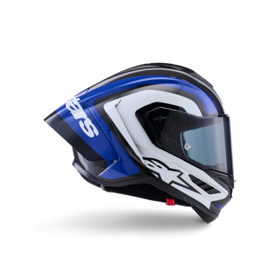 ALPINESTARS SUPERTECH R10 ARIUS BLUE GLOSSY HELMET