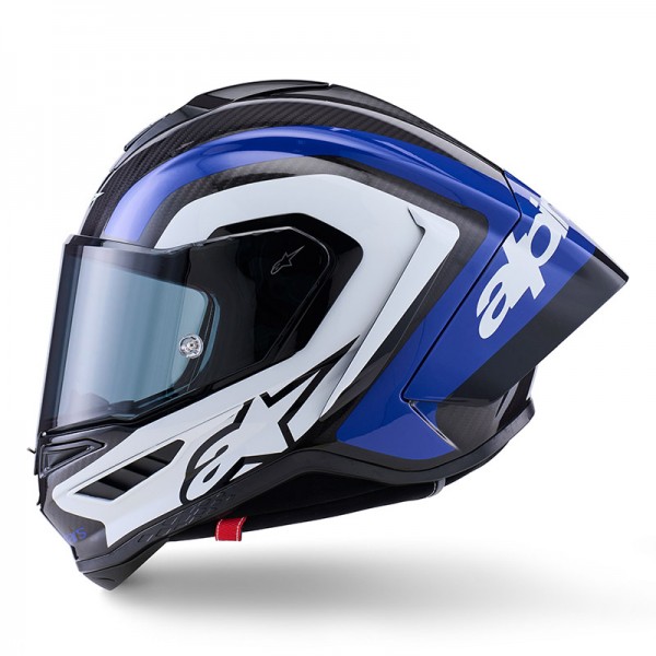 ALPINESTARS SUPERTECH R10 ARIUS BLUE GLOSSY HELMET
