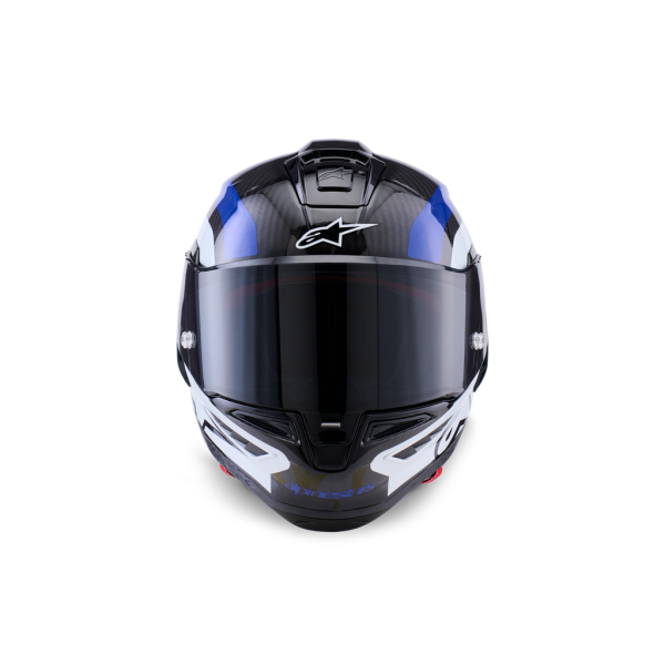 Alpinestars Supertech R10 Arius Blue Glossy Helmet