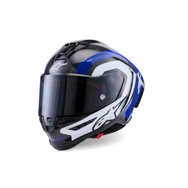 Alpinestars Supertech R10 Arius Blue Glossy Helmet