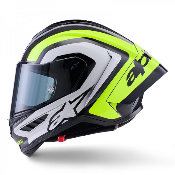 ALPINESTARS SUPERTECH R10 ARIUS YELLOW FLUO GLOSSY HELMET