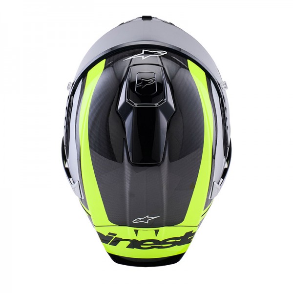 ALPINESTARS SUPERTECH R10 ARIUS YELLOW FLUO GLOSSY HELMET