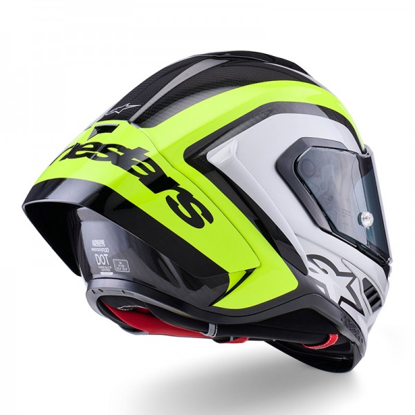 ALPINESTARS SUPERTECH R10 ARIUS YELLOW FLUO GLOSSY HELMET