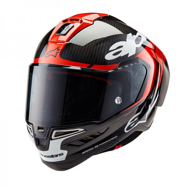 ALPINESTARS SUPERTECH R10 ELEMENT RED GLOSS HELMET