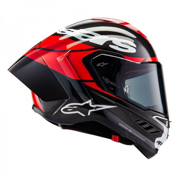 ALPINESTARS SUPERTECH R10 ELEMENT RED GLOSS HELMET