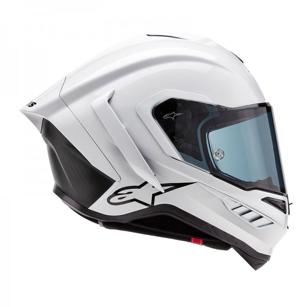 ALPINESTARS SUPERTECH R10 SOLID WHITE GLOSS HELMET