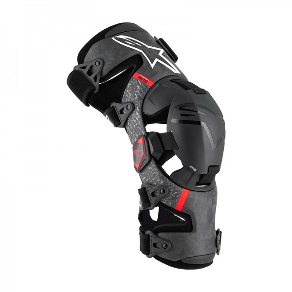 ALPINESTARS SUPERTECH RK-10 KNEE BRACES BLACK PROTECTORS