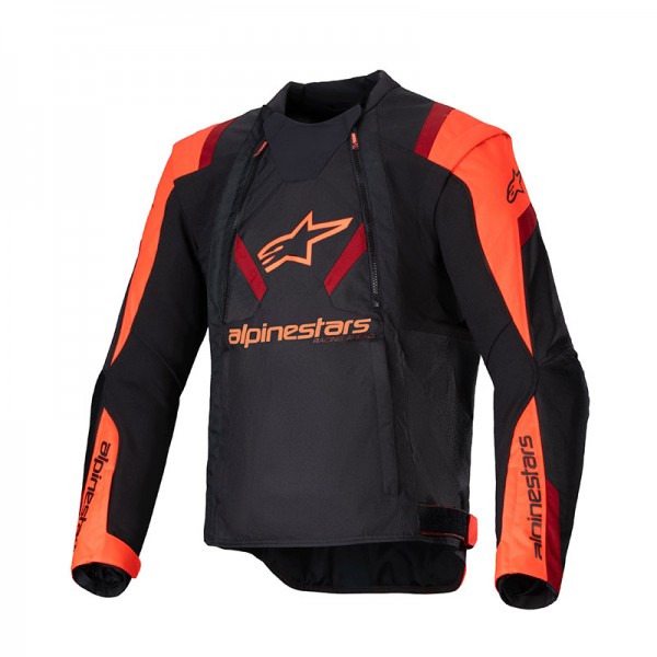 ALPINESTARS T-STUNT AIR BLACK RED JACKET