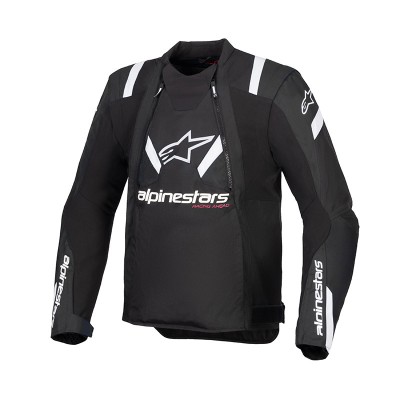 ALPINESTARS T-STUNT AIR BLACK WHITE JACKET