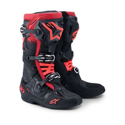 Alpinestars Tech 10 Boots Black Red