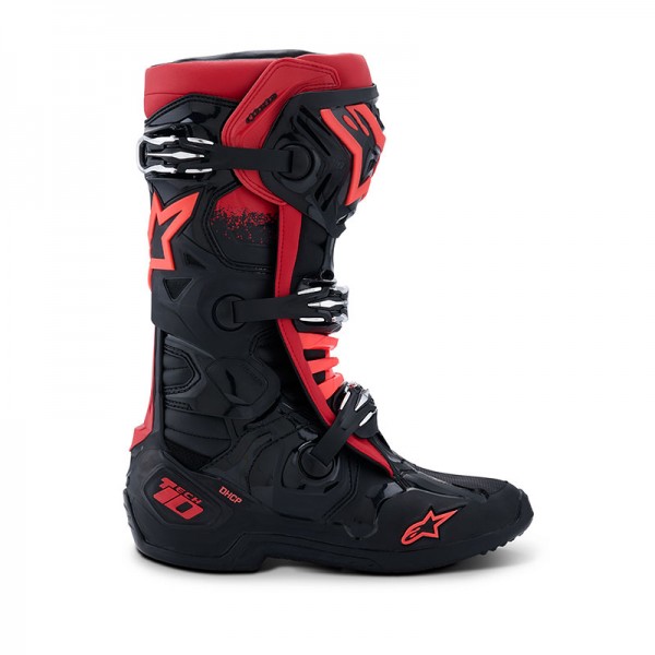 Alpinestars Tech 10 Boots Black Red