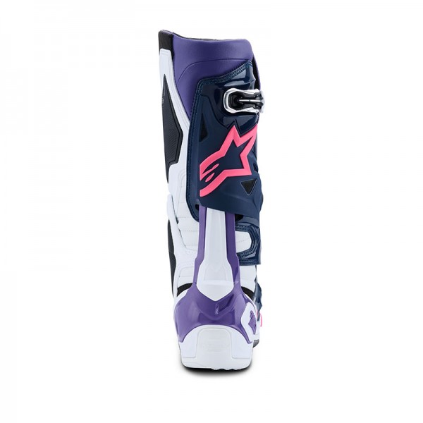 Alpinestars Tech 10 Boots White Purple
