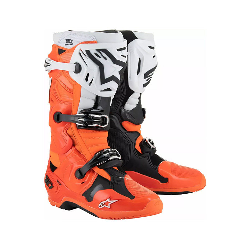 Alpinestars Tech 10 Enduro Orange Fluo Boots