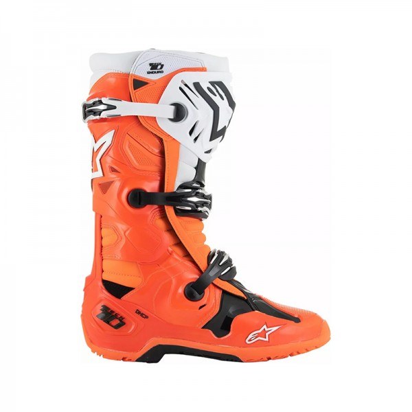 ALPINESTARS TECH 10 ENDURO ORANGE FLUO BOOTS