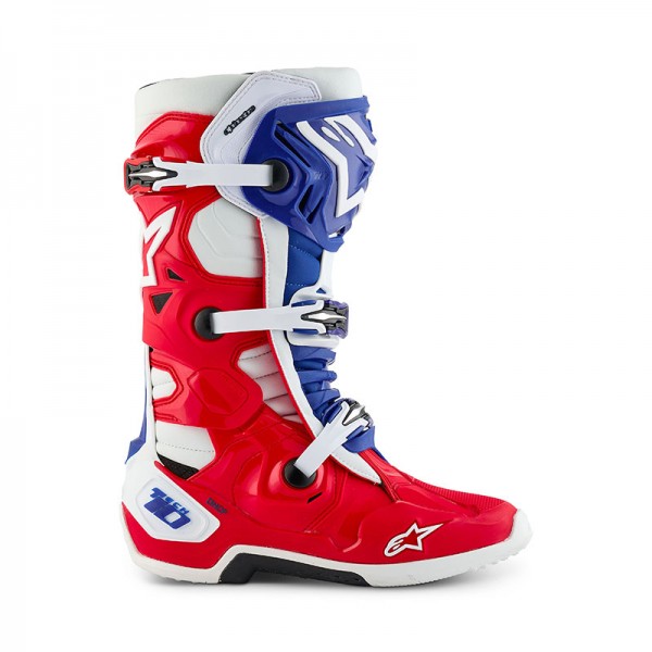 Alpinestars Tech 10 Fortitude Le Boots Red Blue