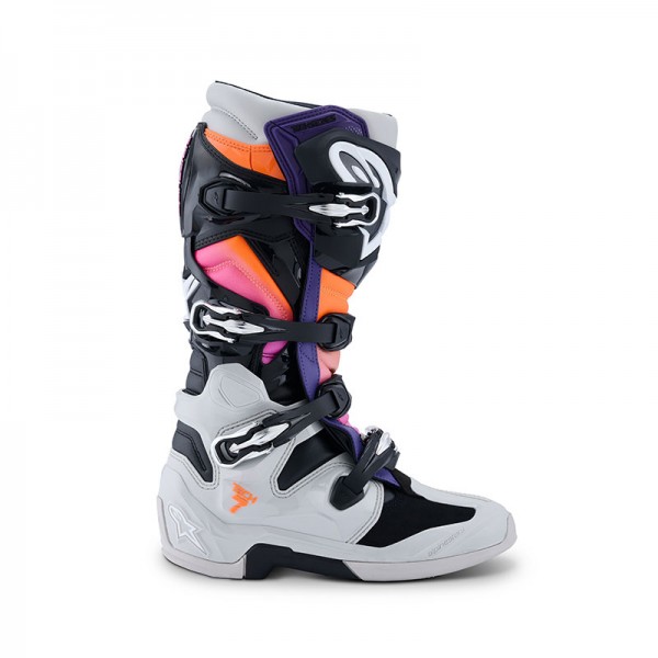Alpinestars Tech 7 25 Boots Grey Magenta