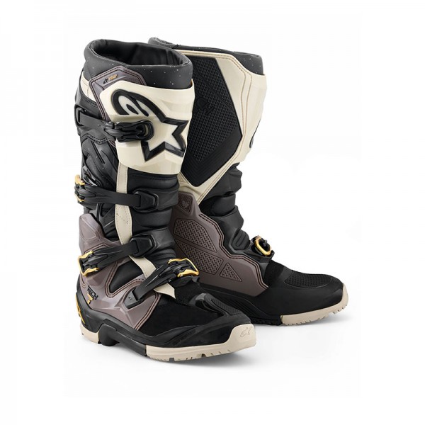 ALPINESTARS TECH 7 ENDURO DRYSTAR 26 GOLD BOOTS