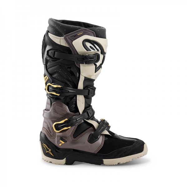 ALPINESTARS TECH 7 ENDURO DRYSTAR 26 GOLD BOOTS