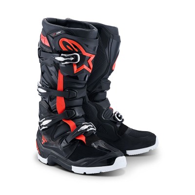 ALPINESTARS TECH 7 ENDURO DRYSTAR 26 RED BOOTS
