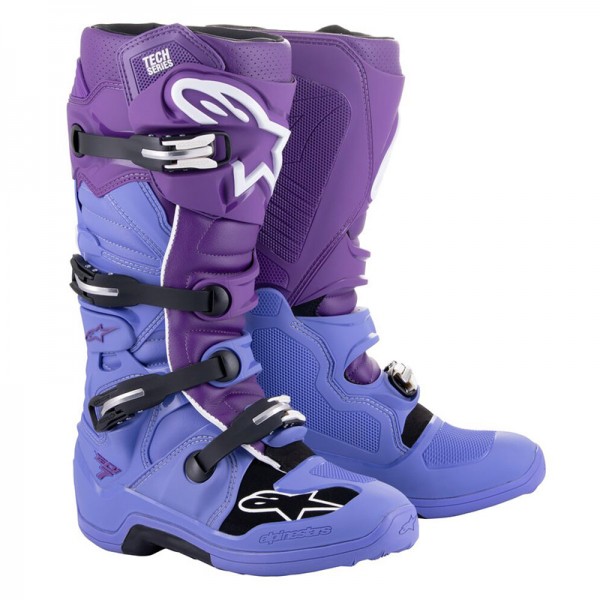 ALPINESTARS TECH 7 PURPLE BOOTS