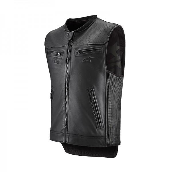 ALPINESTARS TECH AIR 3 V2 BLACK LEATHER AIRBAG