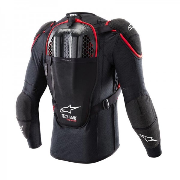 ALPINESTARS TECH-AIR AIRBAG SYSTEM RED PROTECTOR