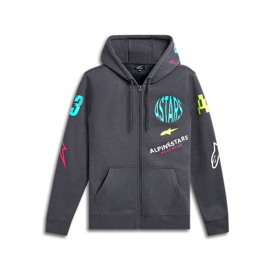 ALPINESTARS VARIEGATE GUN METAL HOODIE