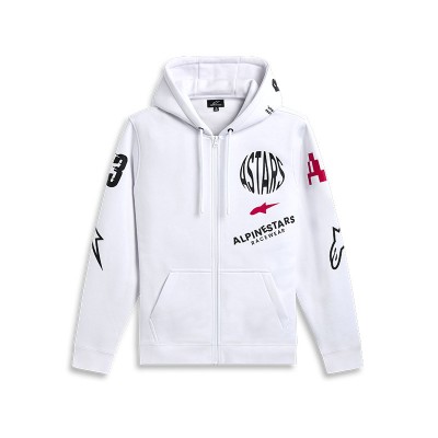 ALPINESTARS VARIEGATE WHITE HOODIE