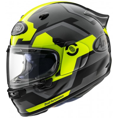 ARAI CONTOUR-X FACE FLUORESCENT YELLOW HELMET 