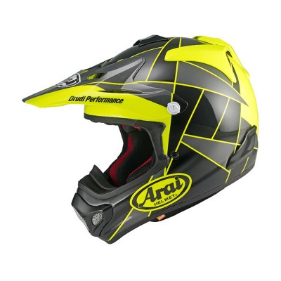 ARAI MX-V EVO PEAK YELLOW HELMET 