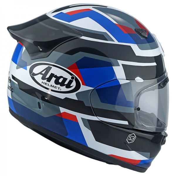 ARAI QUANTIC ABSTRACT BLUE HELMET