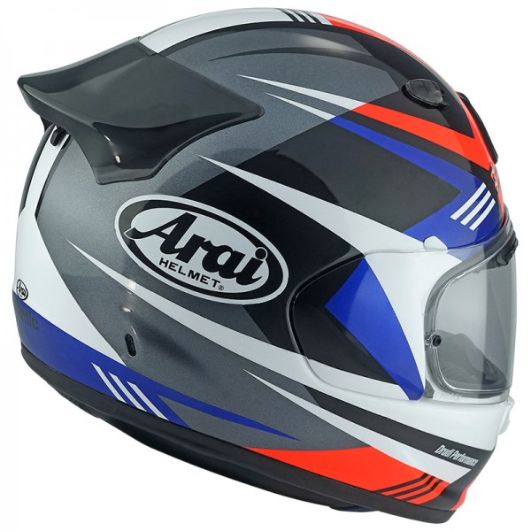 ARAI QUANTIC MARK RED HELMET